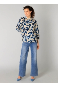 Yest Ragin Blouse summer blue/multi co