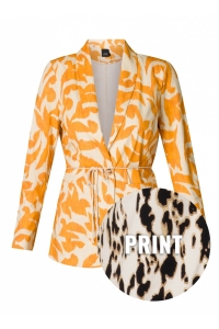 Yest Geertje Essential Blazer raw white/multi colo