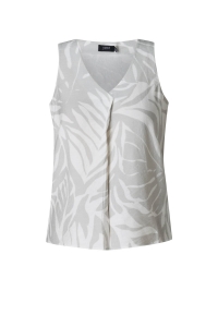 Yest Tina T-shirt soft grey/white