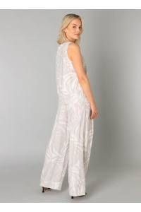 Yest Tina T-shirt soft grey/white