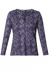 Yest Raissa Essential Blouse dark navy/multi colo