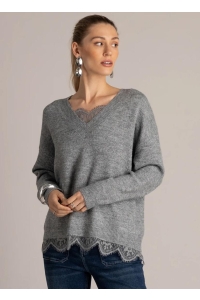 Yest Unella mid grey melange
