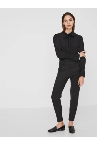 Vero Moda VMVICTORIA NW ANTIFIT ANKLE PANTS N: black