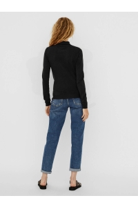 Vero Moda VMGLORY LS ROLLNECK BLOUSE NOOS black