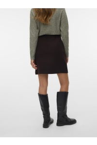 Vero Moda VMFORTUNEALLISON HW SHORT SKIRT GA : chocolate torte/melange