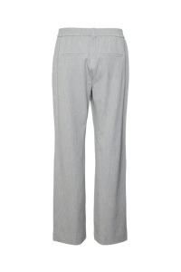 Vero Moda VMMAYA MW STRAIGHT SOLID PANT NOOS light grey melange
