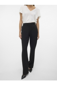 Vero Moda VMMAYA MW STRAIGHT SOLID PANT NOOS black