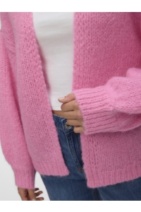 Vero Moda VMMAYBE LS OPEN CARDIGAN NOOS pink cosmos