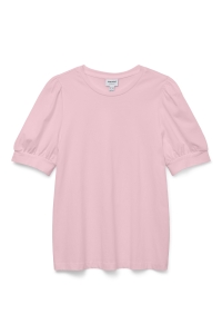 Vero Moda VMKERRY 2/4 O-NECK TOP VMA JRS NOO: parfait pink