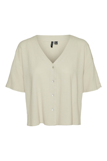 Vero Moda VMMYMILO 2/4 V-NECK SHIRT WVN GA