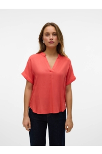 Vero Moda VMBEAUTY SS TOP WVN GA NOOS dubarry