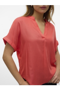 Vero Moda VMBEAUTY SS TOP WVN GA NOOS dubarry