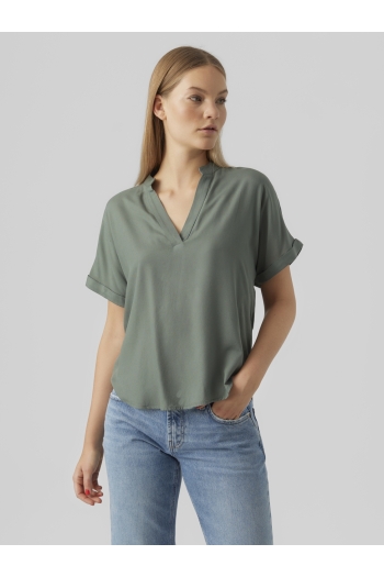 Vero Moda VMBEAUTY SS TOP WVN GA NOOS