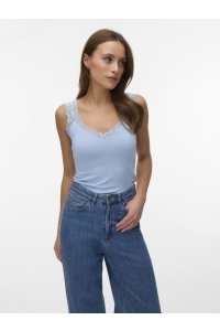 Vero Moda VMROSA SL TOP JRS NOOS cashmere blue