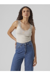 Vero Moda VMROSA SL TOP JRS NOOS pumice stone