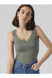 Vero Moda VMROSA SL TOP JRS NOOS laurel wreath