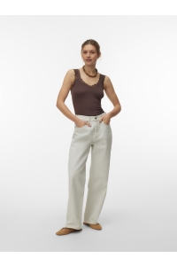 Vero Moda VMROSA SL TOP JRS NOOS chocolate martini