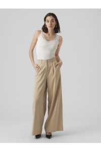 Vero Moda VMROSA SL TOP JRS NOOS snow white