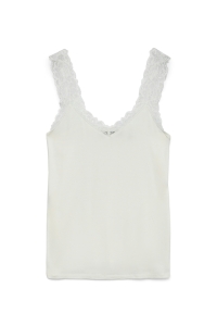 Vero Moda VMROSA SL TOP JRS NOOS snow white
