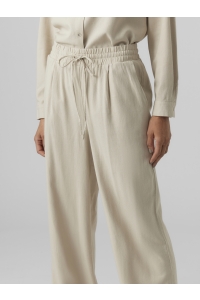 Vero Moda VMJESMILO WIDE PANTS WVN GA NOOS silver lining