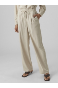 Vero Moda VMJESMILO WIDE PANTS WVN GA NOOS silver lining
