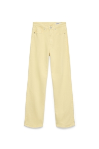 Vero Moda VMTESSA HR WIDE JEANS COLOR GA NOOS mellow yellow