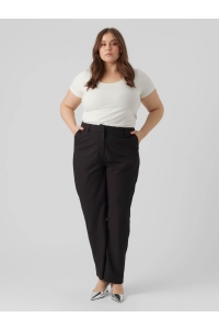 Vero Moda curve VMZELDA HR STRAIGHT PANT CURVE NOOS black