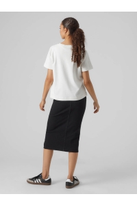 Vero Moda Aware AWNAIMA SS O-NECK T-SHIRT NOOS snow white