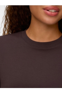 Vero Moda Aware AWNAIMA SS O-NECK T-SHIRT NOOS chocolate torte