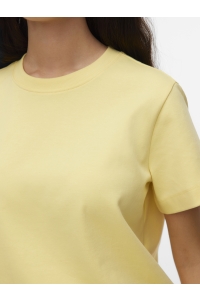 Vero Moda AWNAIMA SS O-NECK T-SHIRT NOOS lemon meringue