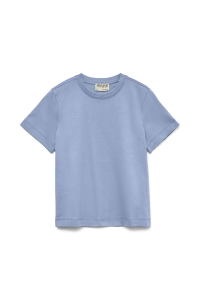 Vero Moda AWNAIMA SS O-NECK T-SHIRT NOOS brunnera blue