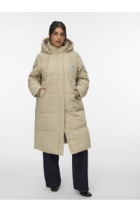 Vero Moda VMCMARGARET LONG COAT CUR eucalyptus