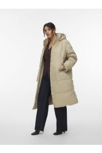 Vero Moda VMCMARGARET LONG COAT CUR eucalyptus