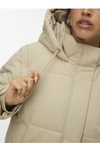 Vero Moda VMCMARGARET LONG COAT CUR eucalyptus