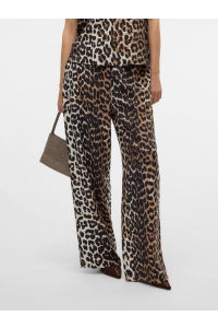 Vero Moda VMJOSIE HW WIDE PANT WVN GA egret/leo