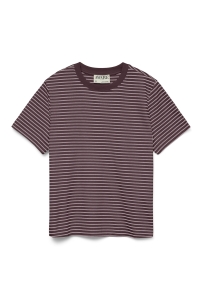 Vero Moda AWJADA NAIMA SS O-NECK T-SHIRT NOOS catawba grape/mauve shadows