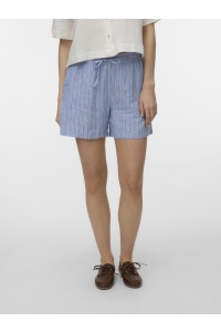 Vero Moda VMLINN SHORTS WVN NOOS cornflower blue/liva navy blazer