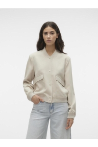 Vero Moda VMAMALA SHORT JACKET TS silver lining
