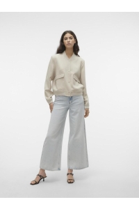 Vero Moda VMAMALA SHORT JACKET TS silver lining