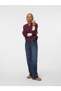 Vero Moda VMAMALA SHORT JACKET TS windsor wine