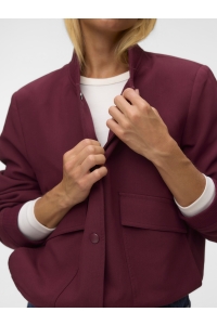 Vero Moda VMAMALA SHORT JACKET TS windsor wine