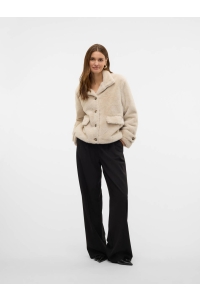 Vero Moda VMSONJAEVA SHORT JACKET GA BOO oatmeal