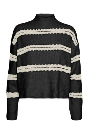 Vero Moda VMDAZZLE LS HIGHNECK PULLOVER GA BO: