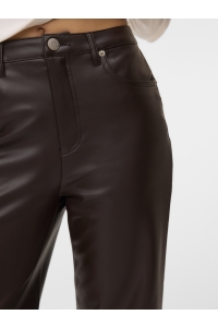 Vero Moda VMTESSA HR WIDE PL PANTS NOOS chocolate torte
