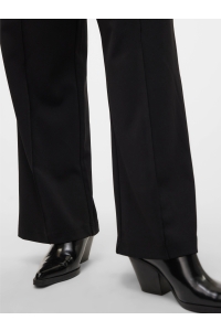 Vero Moda curve VMCBECKY HW WIDE PULL ON PANT NOOS : black