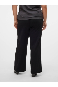 Vero Moda curve VMCBECKY HW WIDE PULL ON PANT NOOS : black