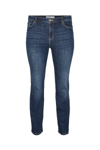 Vero Moda VMCFLASH MR STRAIGHT LI3300 GA CUR : dark blue denim