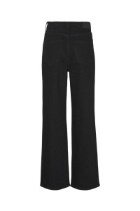 Vero Moda VMTESSA HR WIDE JEANS RHINES RA118 : black