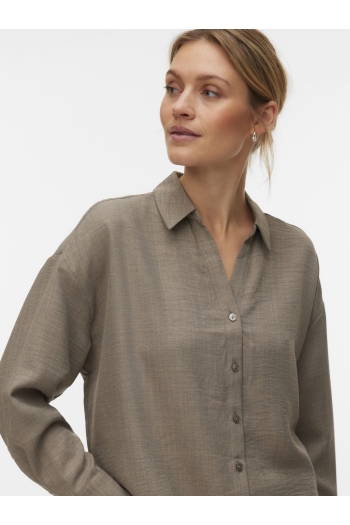 Vero Moda VMMELANEY QUEENY LS SHIRT WVN NOOS