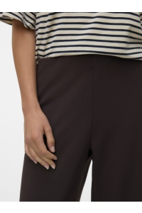 Vero Moda VMBERLIN ZAMIRA MW WIDE PANT NOOS chocolate torte